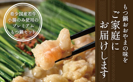M503〈博多もつ鍋おおやま〉もつ鍋しょうゆ味　2人前