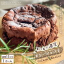 【ふるさと納税】21-722．S1/5定番の焼き菓子＊ガトーショコラ15cm