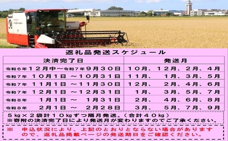 【新米予約受付】令和6年産無洗米ゆめぴりか定期便40㎏(隔月10㎏×4か月)【R6UC-20】
