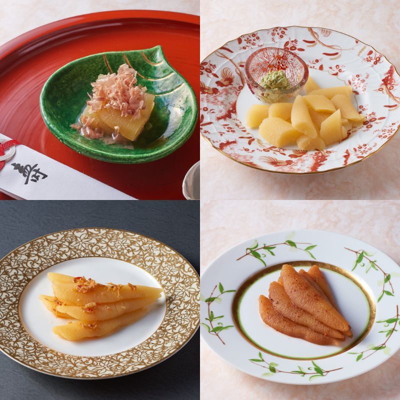 
巨匠との共演 名店シリーズ 味付け数の子 4点セット かずのこ F21H-474
