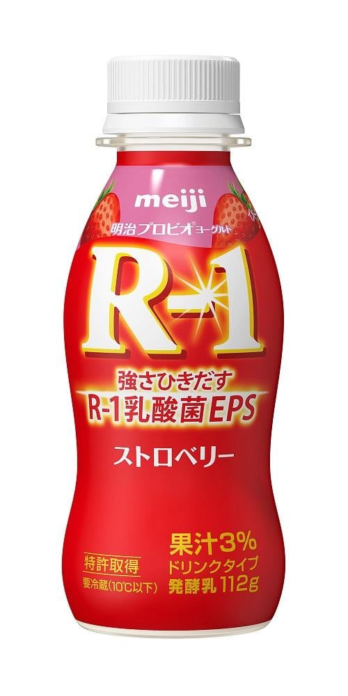 
            【定期便6ヶ月】明治 R-1 ストロベリー 24本 ドリンクタイプ プロビオ ヨーグルト
          