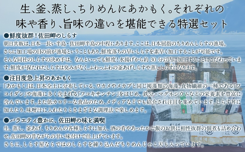 【佐田岬の味を網羅】佐田岬特選セット◇ IKTB021 