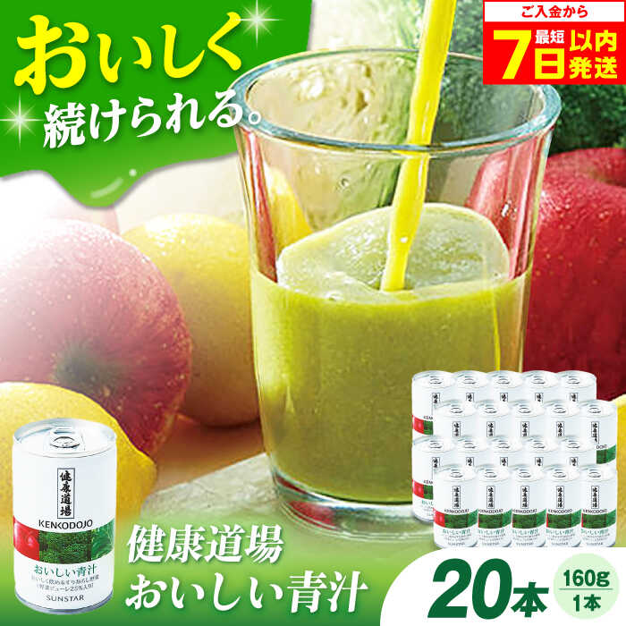【ふるさと納税】サンスター おいしい青汁10本セット×2 青汁 青汁 野菜ジュース 国産 まとめ買い 大阪府高槻市/サンスター[AOAD016]