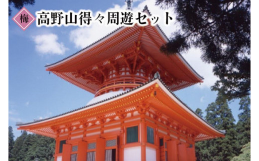 
◇高野山得々周遊セット『梅』
